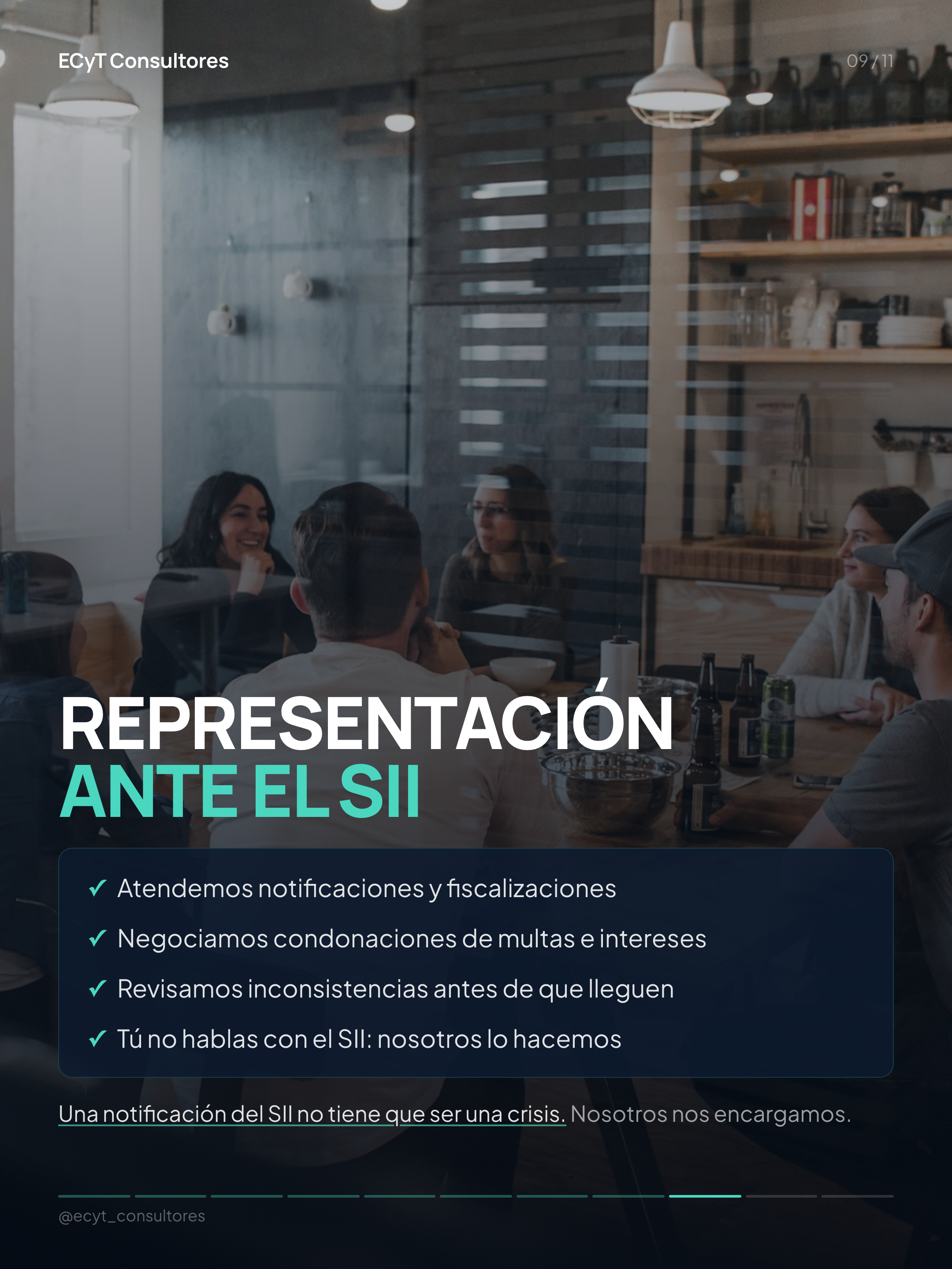 Representación ante el SII — ECyT Consultores